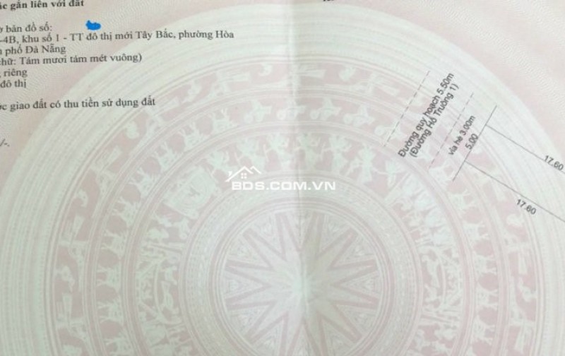 Bán đất đường Hố Truông 1 - Sát trường TH Võ Thị Sáu